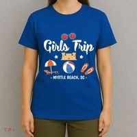 Matching Bachelorette Myrtle Beach Trip Meaningful Gift T-Shirt thumb 4