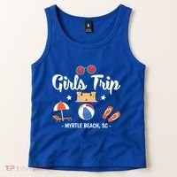 Matching Bachelorette Myrtle Beach Trip Meaningful Gift Tank Top thumb 2