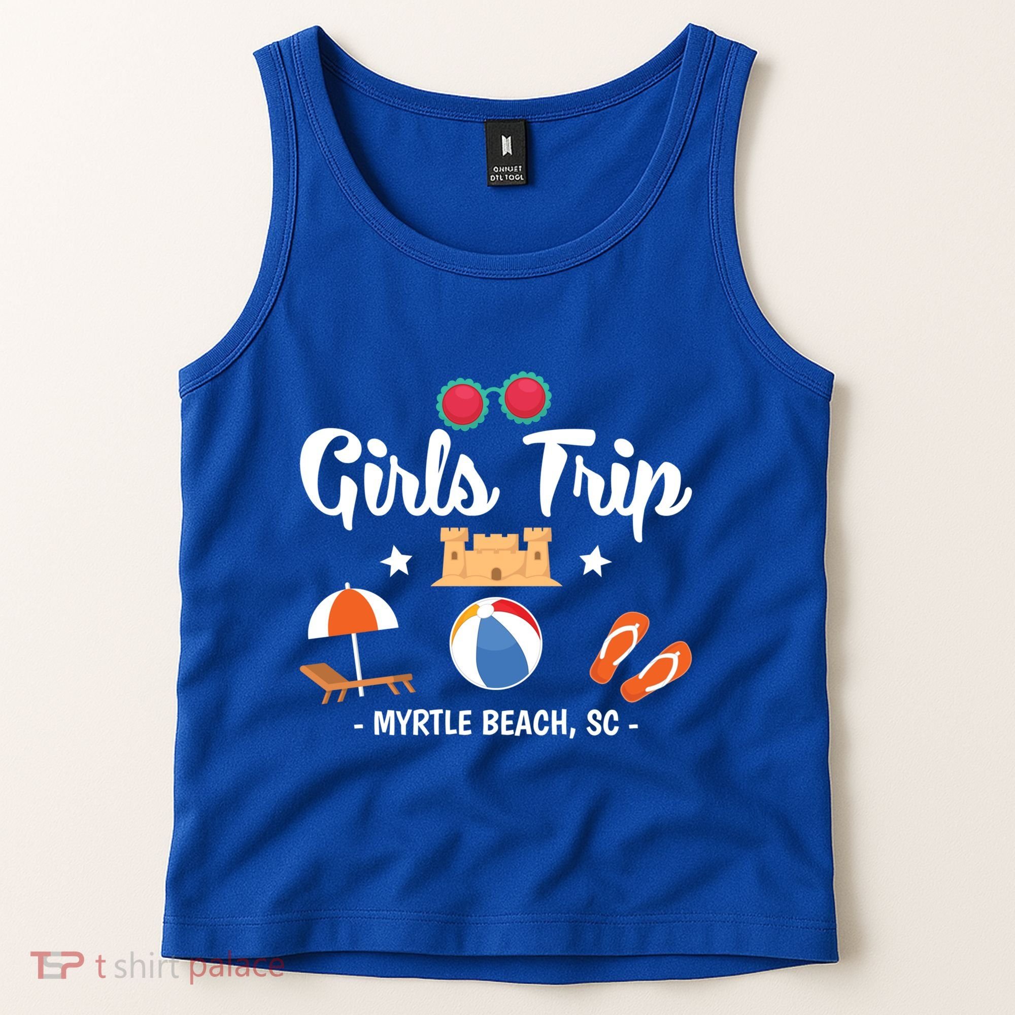 Matching Bachelorette Myrtle Beach Trip Meaningful Gift Tank Top