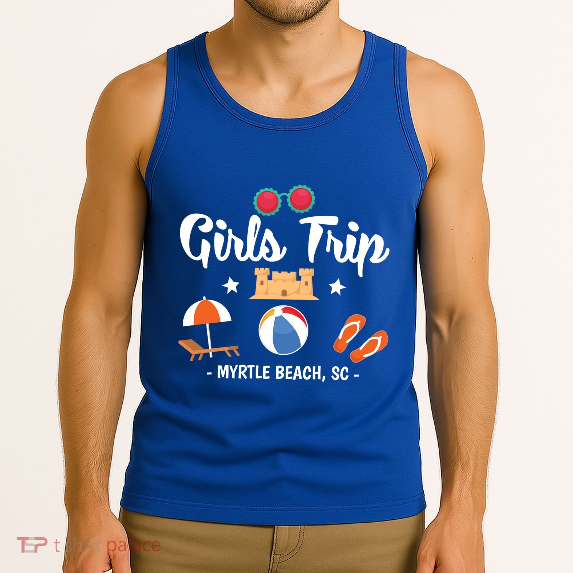 Matching Bachelorette Myrtle Beach Trip Meaningful Gift Tank Top