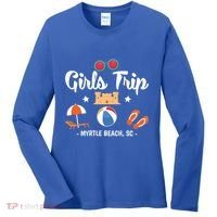 Matching Bachelorette Myrtle Beach Trip Meaningful Gift Women's Long Sleeve Shirt thumb 0