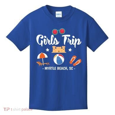 Matching Bachelorette Myrtle Beach Trip Meaningful Gift Kids T-Shirt