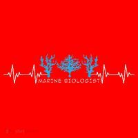 Marine Biologist Marine Biology Heartbeat Santa Hat thumb 1