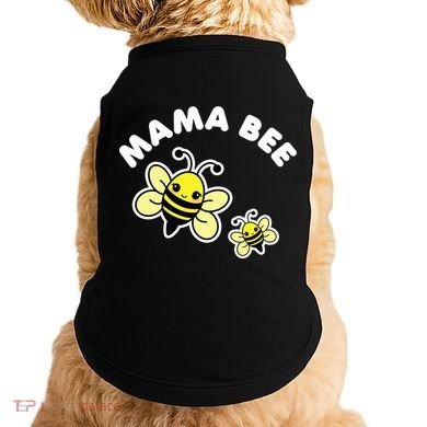 Mama Bee Mother's Day Cute Kawaii Bee Drawing Gift Doggie Tank