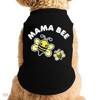 Mama Bee Mother's Day Cute Kawaii Bee Drawing Gift Doggie Tank thumb 0