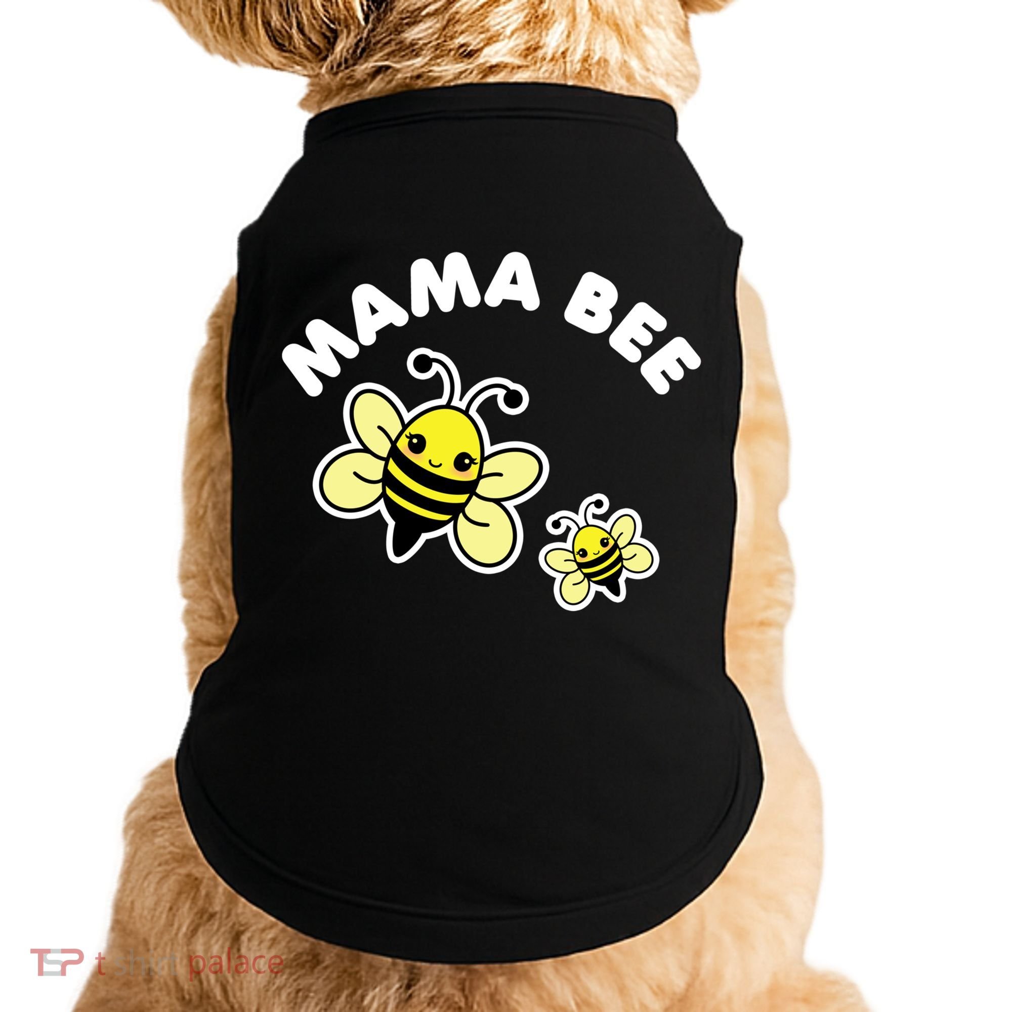 Mama Bee Mother's Day Cute Kawaii Bee Drawing Gift Doggie Tank