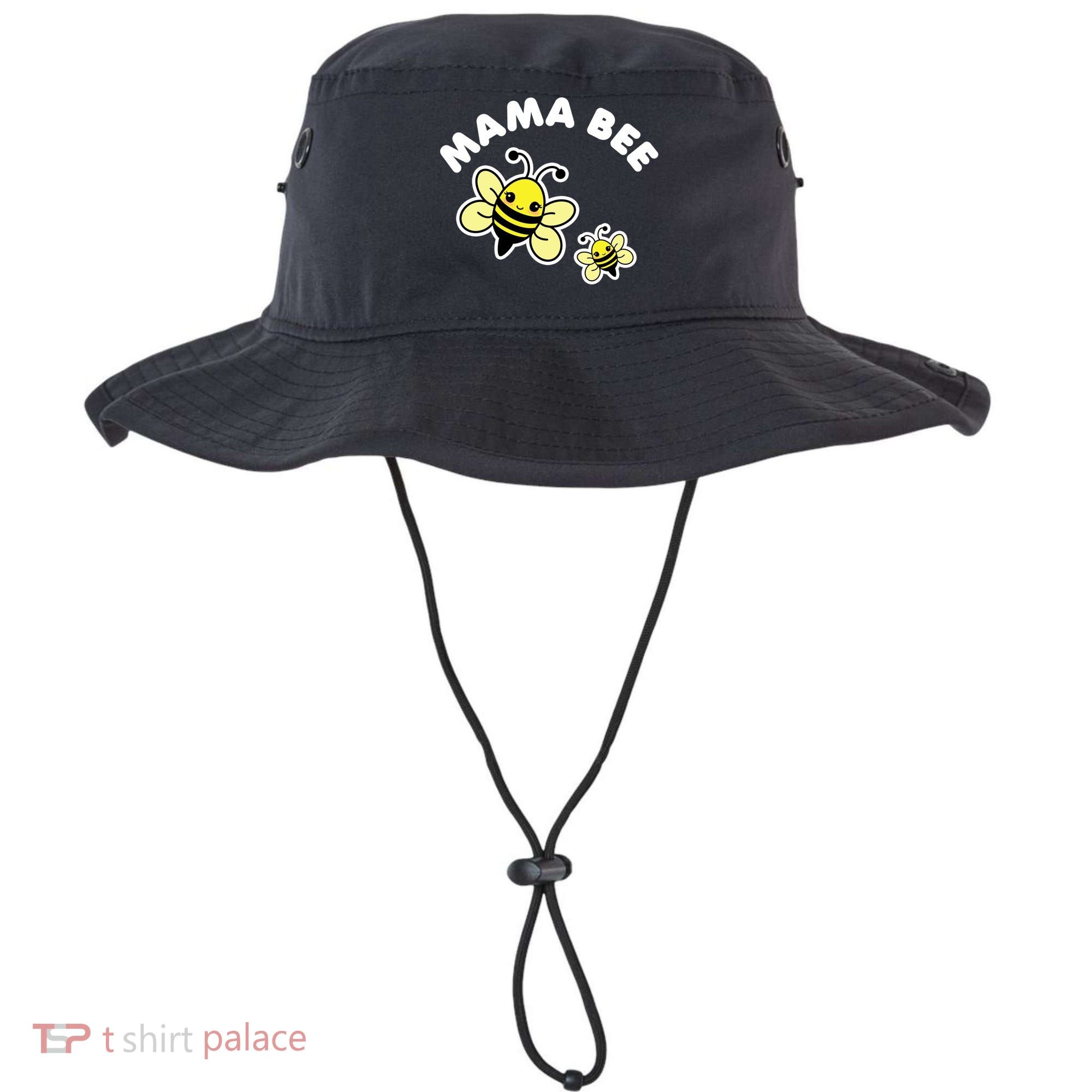 Mama Bee Mother's Day Cute Kawaii Bee Drawing Gift Bucket Hat