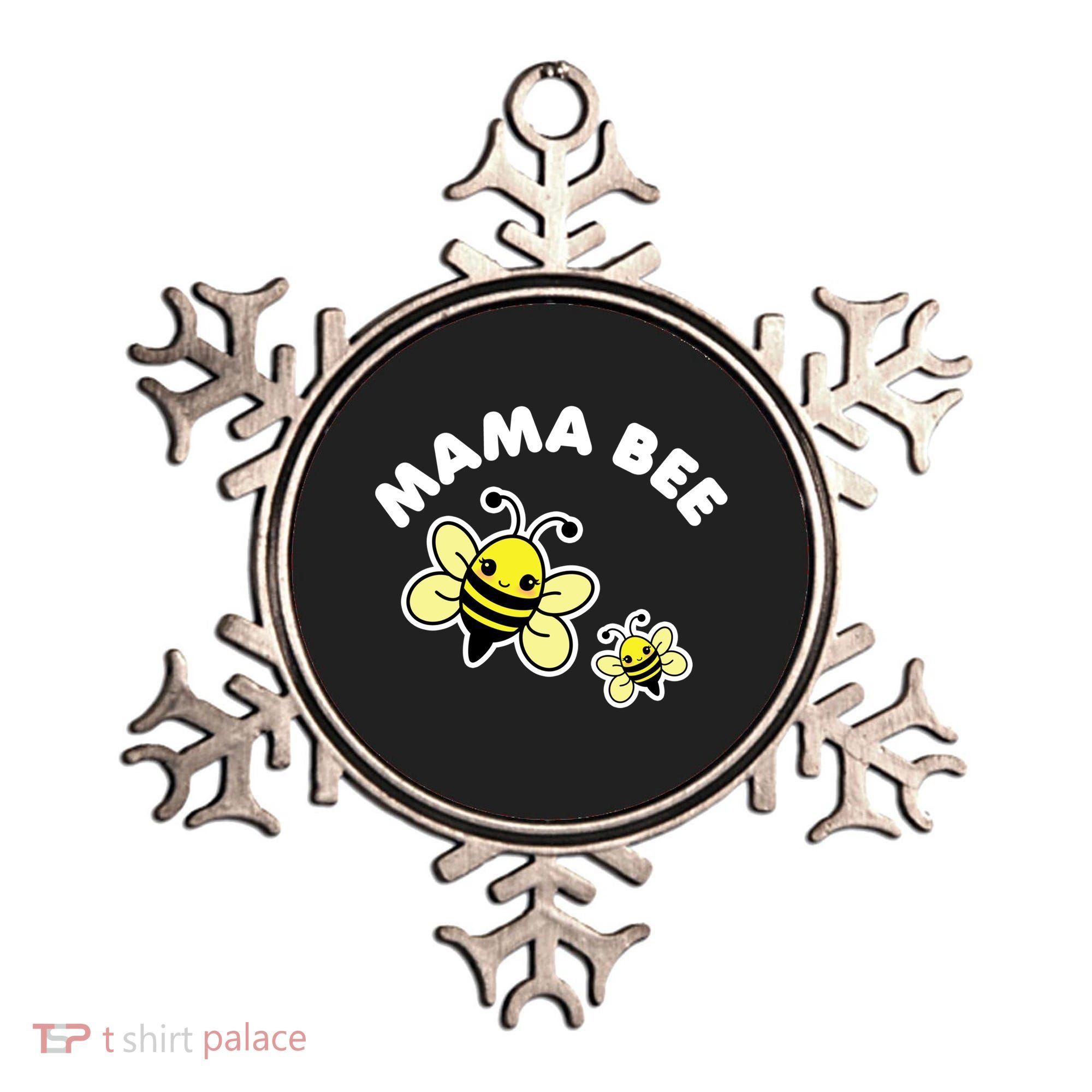 Mama Bee Mother's Day Cute Kawaii Bee Drawing Gift Ornament