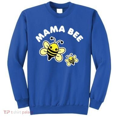 Mama Bee Mother's Day Cute Kawaii Bee Drawing Gift Sweatshirt