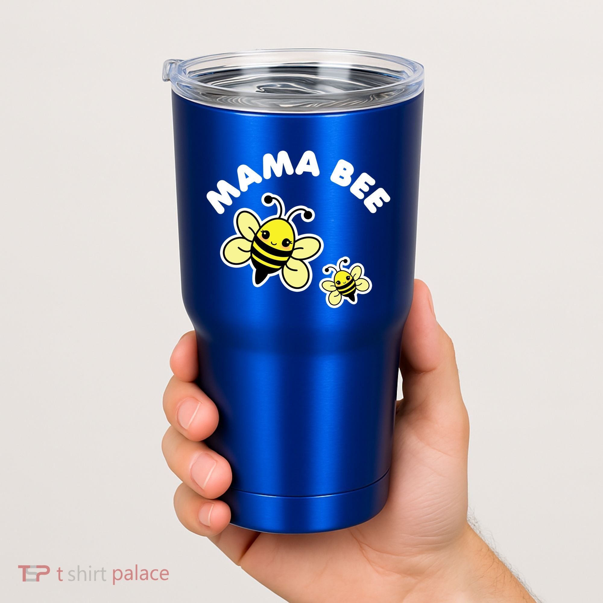 Mama Bee Mother's Day Cute Kawaii Bee Drawing Gift Tumbler