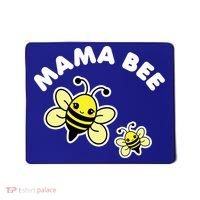 Mama Bee Mother's Day Cute Kawaii Bee Drawing Gift Mousepad thumb 0
