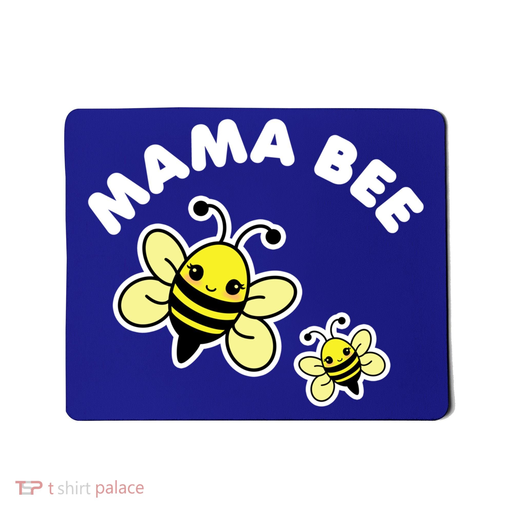 Mama Bee Mother's Day Cute Kawaii Bee Drawing Gift Mousepad