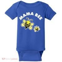Mama Bee Mother's Day Cute Kawaii Bee Drawing Gift Baby Bodysuit thumb 0