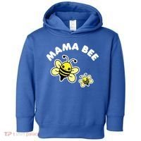 Mama Bee Mother's Day Cute Kawaii Bee Drawing Gift Toddler Hoodie thumb 0