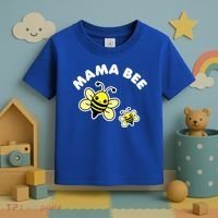 Mama Bee Mother's Day Cute Kawaii Bee Drawing Gift Toddler T-Shirt thumb 3
