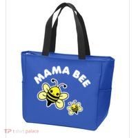 Mama Bee Mother's Day Cute Kawaii Bee Drawing Gift Tote Bag thumb 3