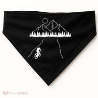 Mountain Biking MTB Cycling Bicycle Bike Cyclist Biker Gift USA-Made Doggie Bandana thumb 0