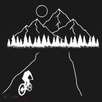Mountain Biking MTB Cycling Bicycle Bike Cyclist Biker Gift Women's Hoodie thumb 2