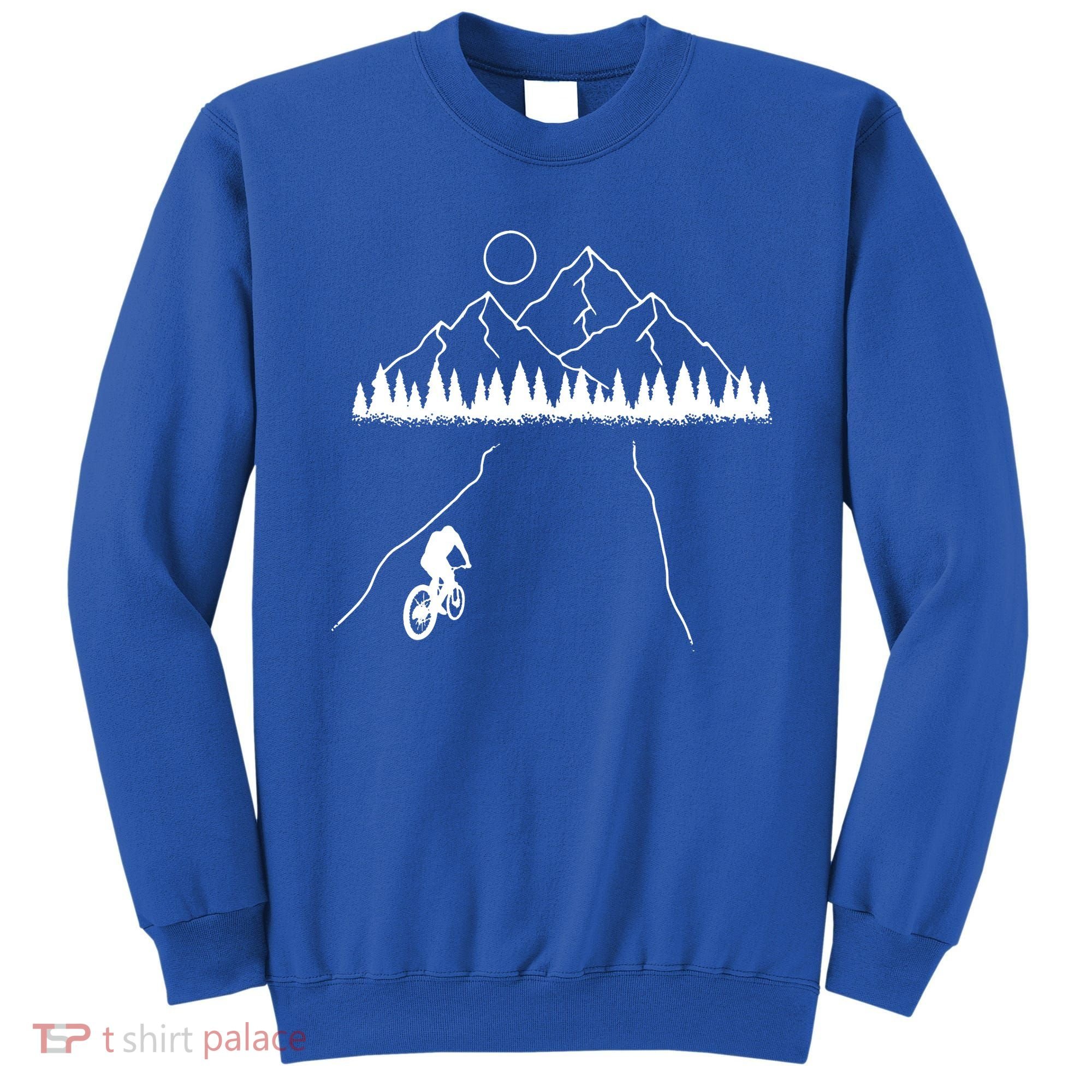 Mountain Biking MTB Cycling Bicycle Bike Cyclist Biker Gift Sweatshirt