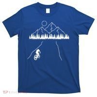 Mountain Biking MTB Cycling Bicycle Bike Cyclist Biker Gift T-Shirt thumb 0