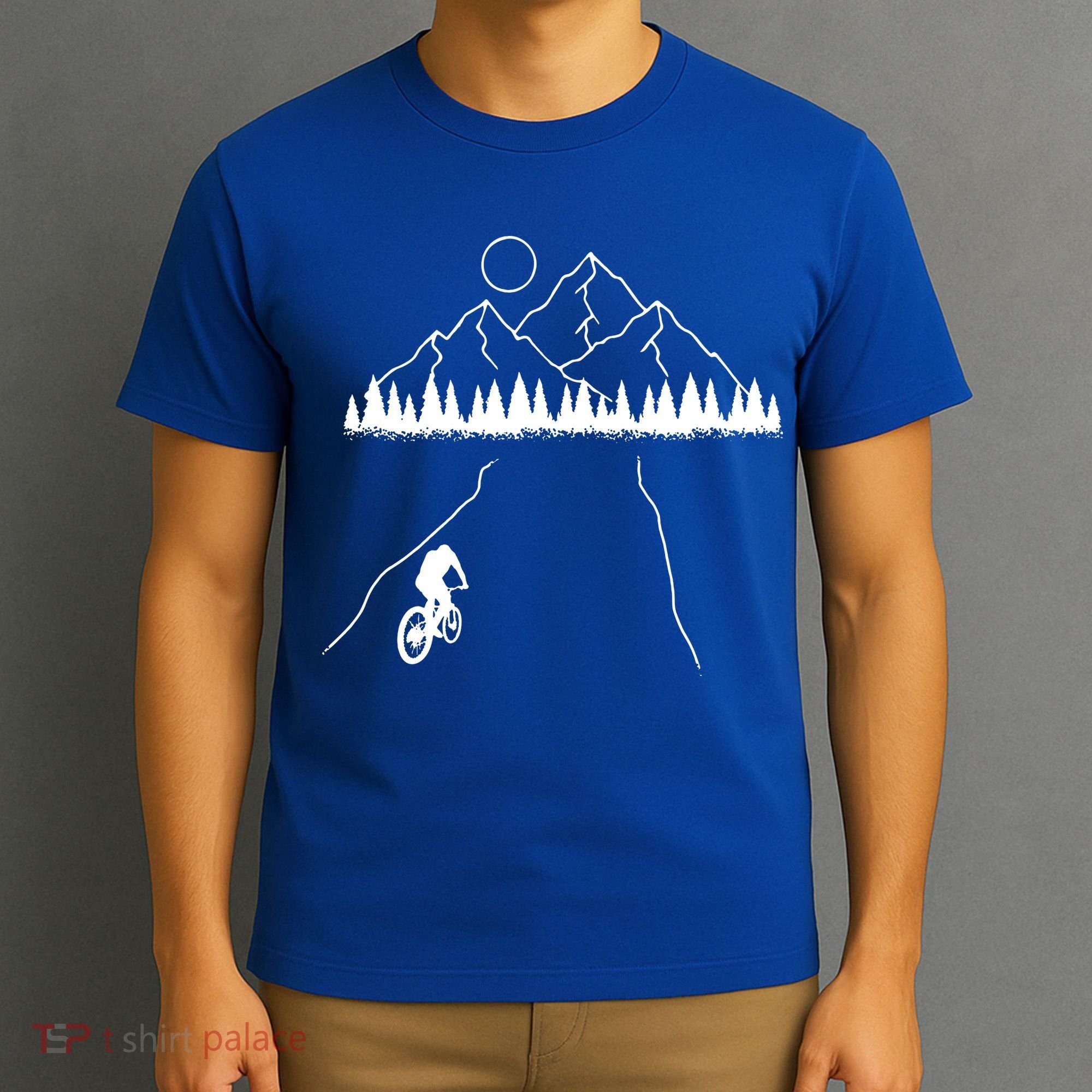 Mountain Biking MTB Cycling Bicycle Bike Cyclist Biker Gift T-Shirt