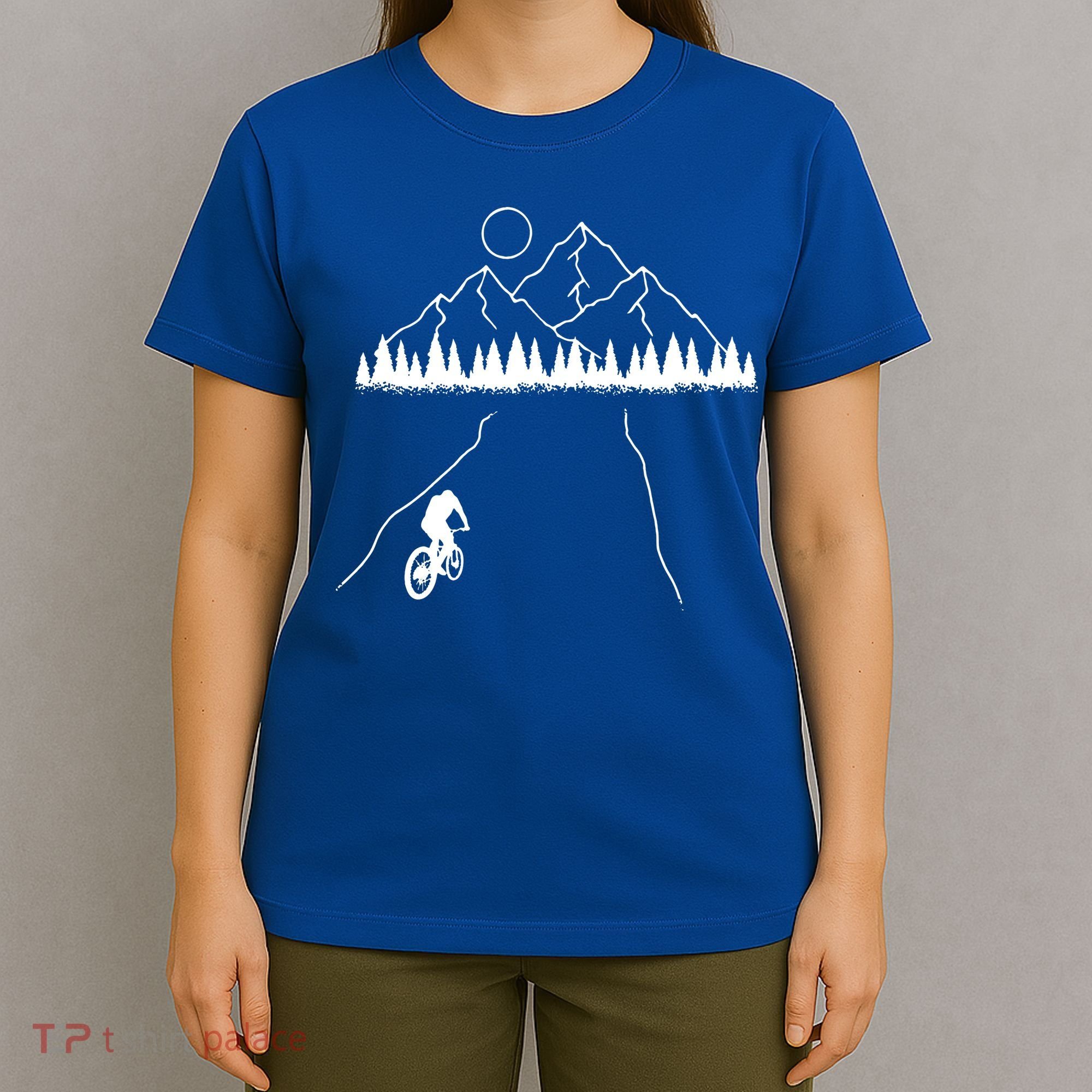 Mountain Biking MTB Cycling Bicycle Bike Cyclist Biker Gift T-Shirt