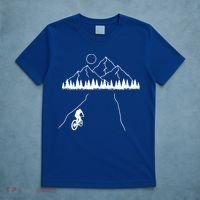 Mountain Biking MTB Cycling Bicycle Bike Cyclist Biker Gift T-Shirt thumb 5