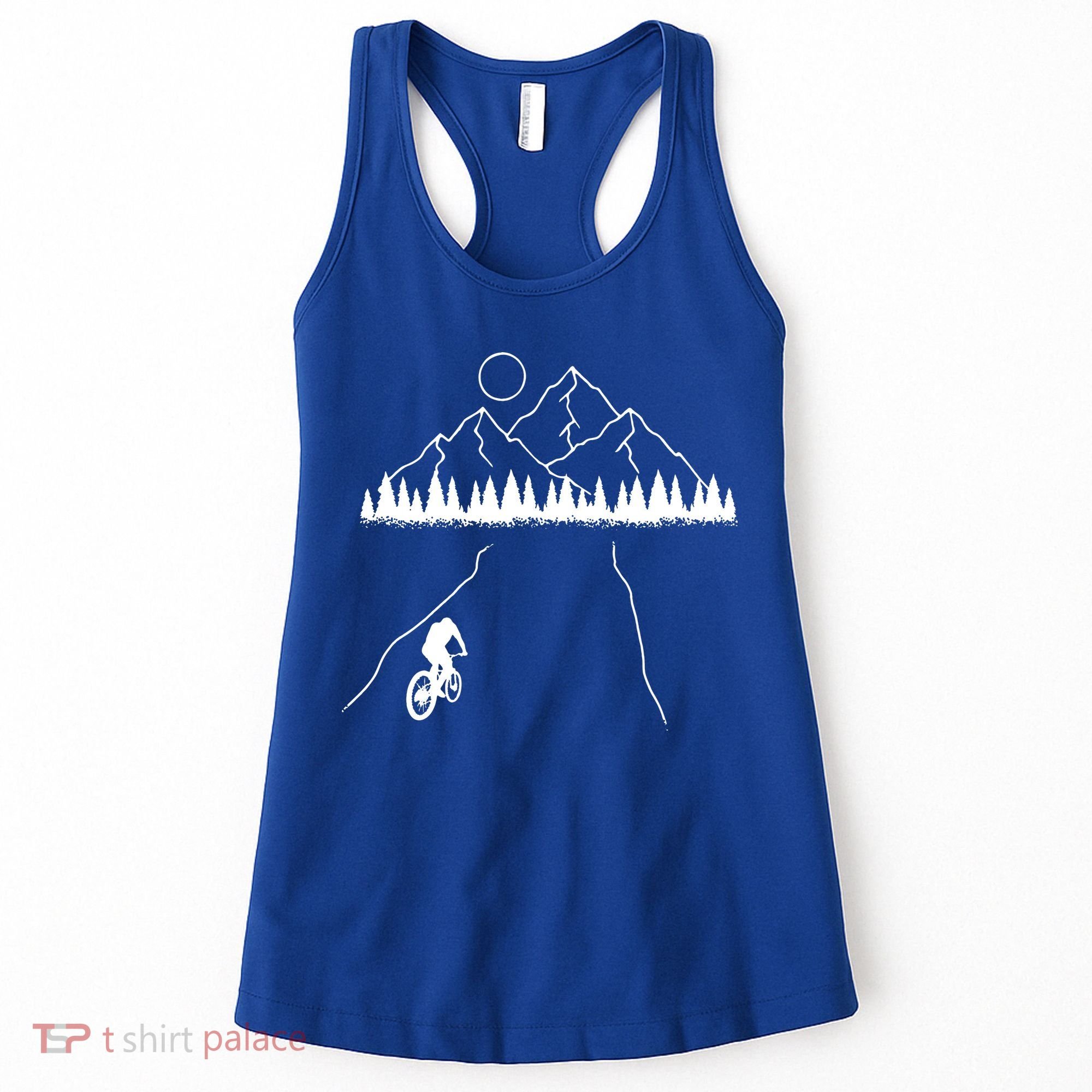 Mountain Biking MTB Cycling Bicycle Bike Cyclist Biker Gift Women's Tank Top
