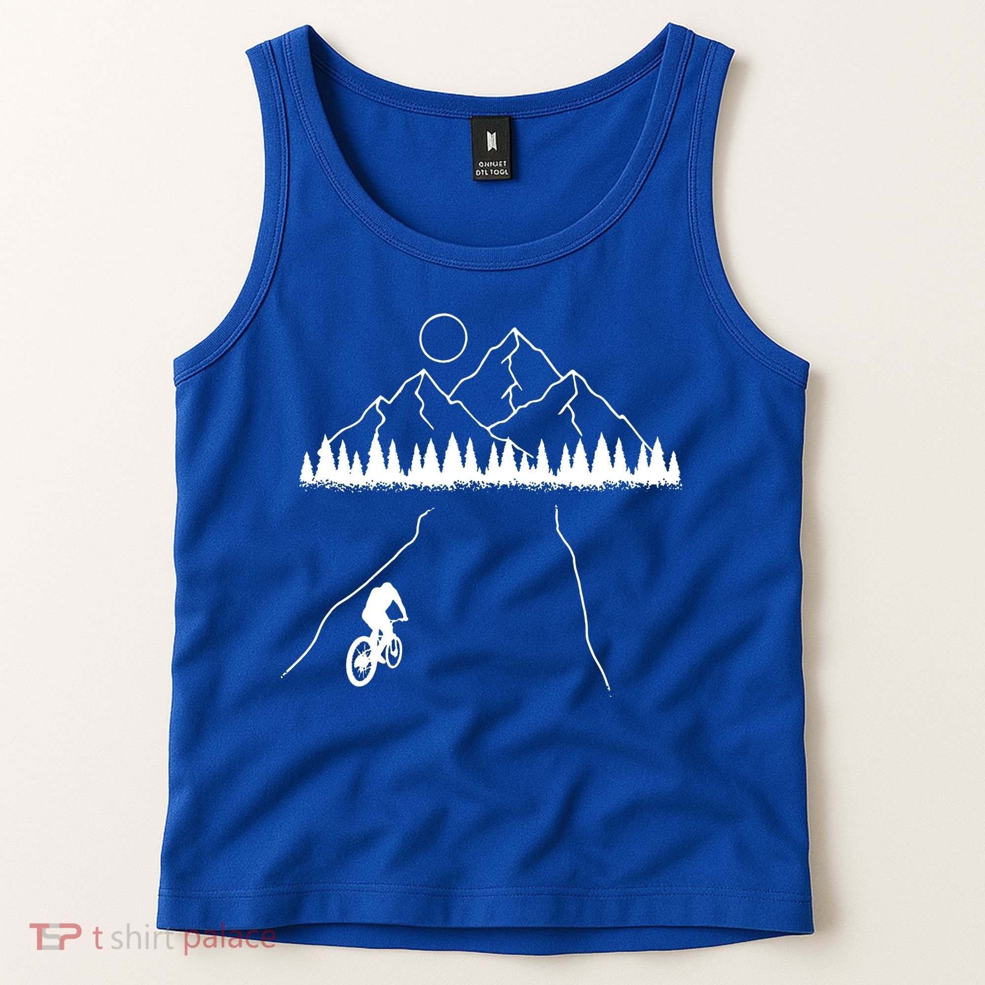 Mountain Biking MTB Cycling Bicycle Bike Cyclist Biker Gift Tank Top