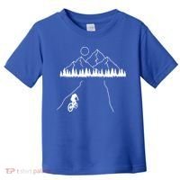 Mountain Biking MTB Cycling Bicycle Bike Cyclist Biker Gift Toddler T-Shirt thumb 0