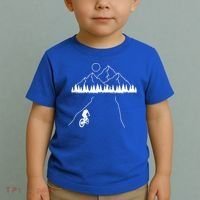 Mountain Biking MTB Cycling Bicycle Bike Cyclist Biker Gift Toddler T-Shirt thumb 2