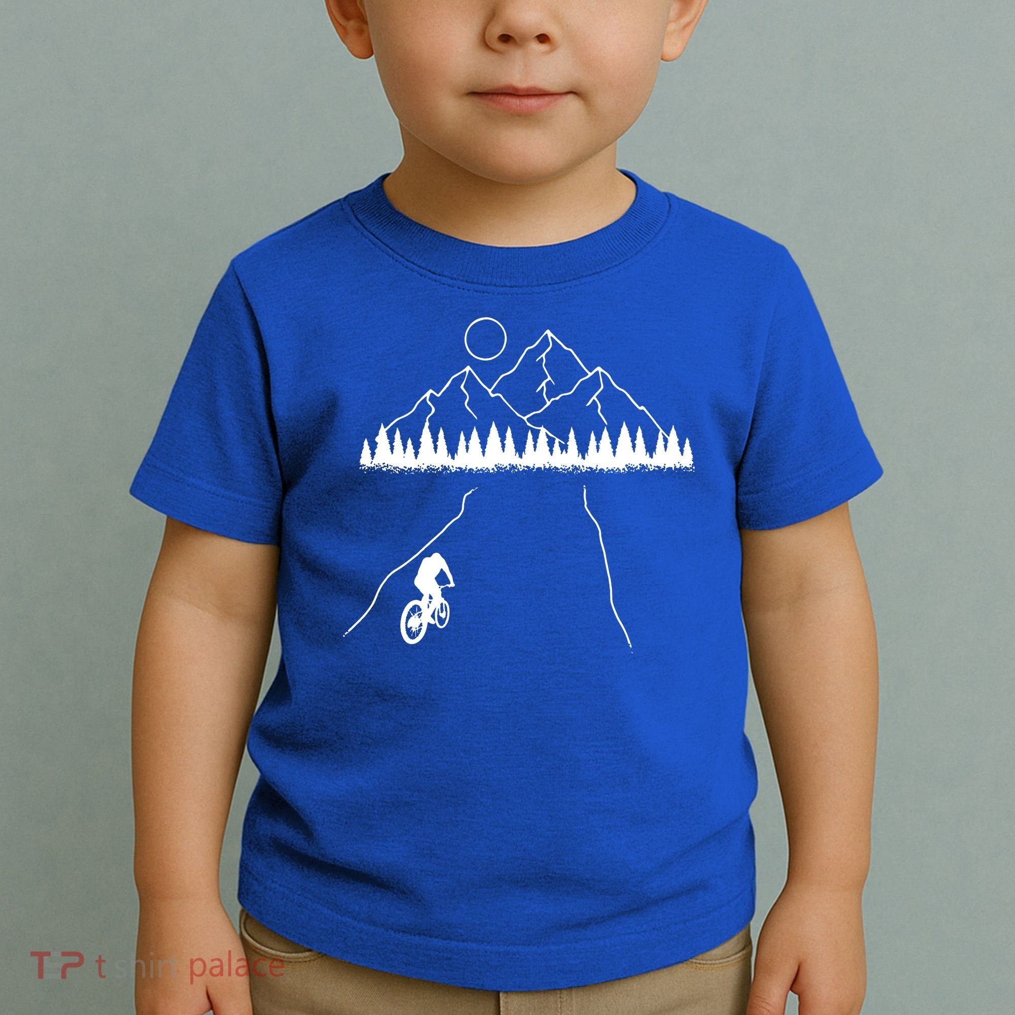 Mountain Biking MTB Cycling Bicycle Bike Cyclist Biker Gift Toddler T-Shirt