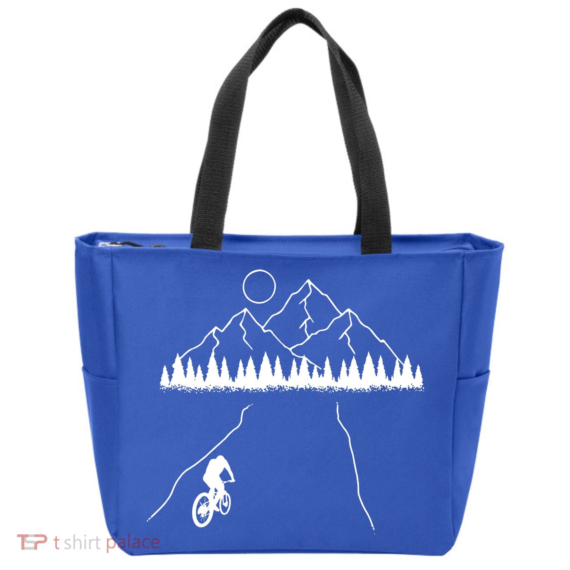 Mountain Biking MTB Cycling Bicycle Bike Cyclist Biker Gift Tote Bag