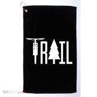 Mountain Bike Mtb Downhill Bike Gift For Mountain Bikers Gift Golf Towel thumb 0