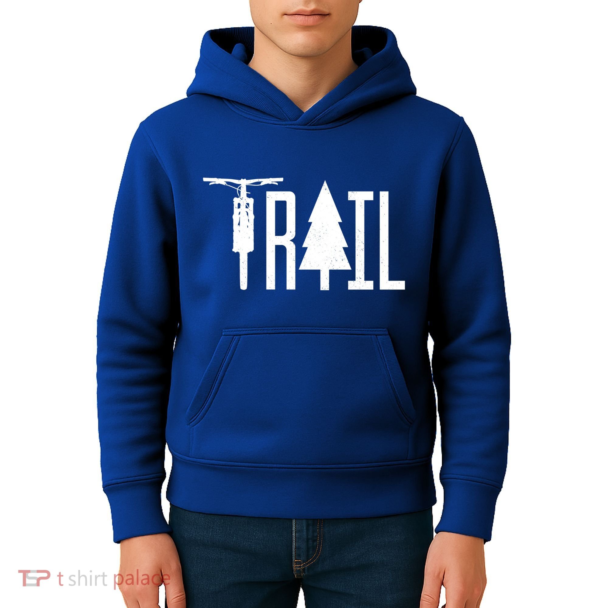 Mountain Bike Mtb Downhill Bike Gift For Mountain Bikers Gift Kids Hoodie