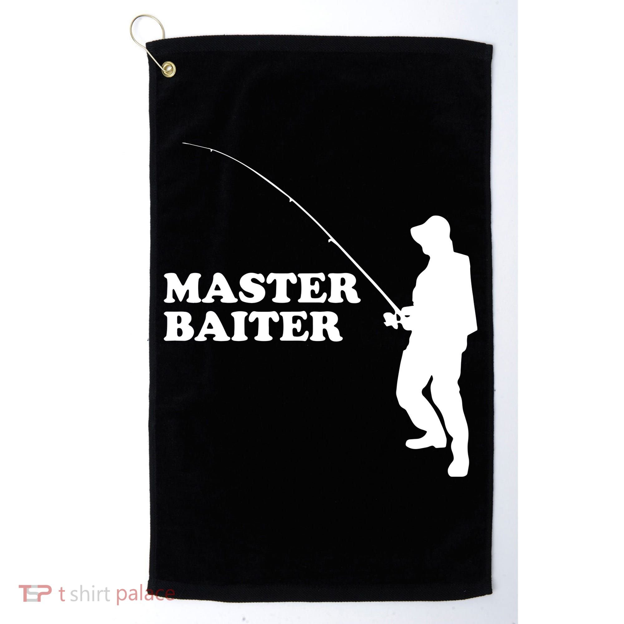 Master Baiter Golf Towel