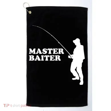 Master Baiter Golf Towel