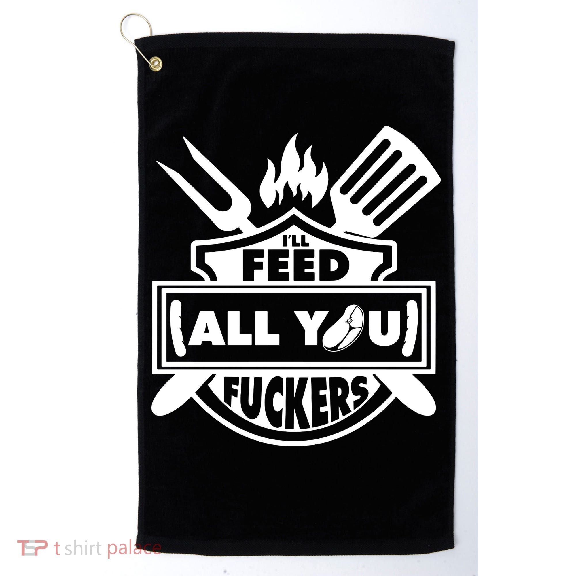 Master Bbq Golf Towel