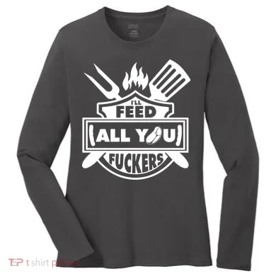 Master Bbq Women's Long Sleeve Shirt