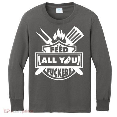 Master Bbq Kids Long Sleeve Shirt