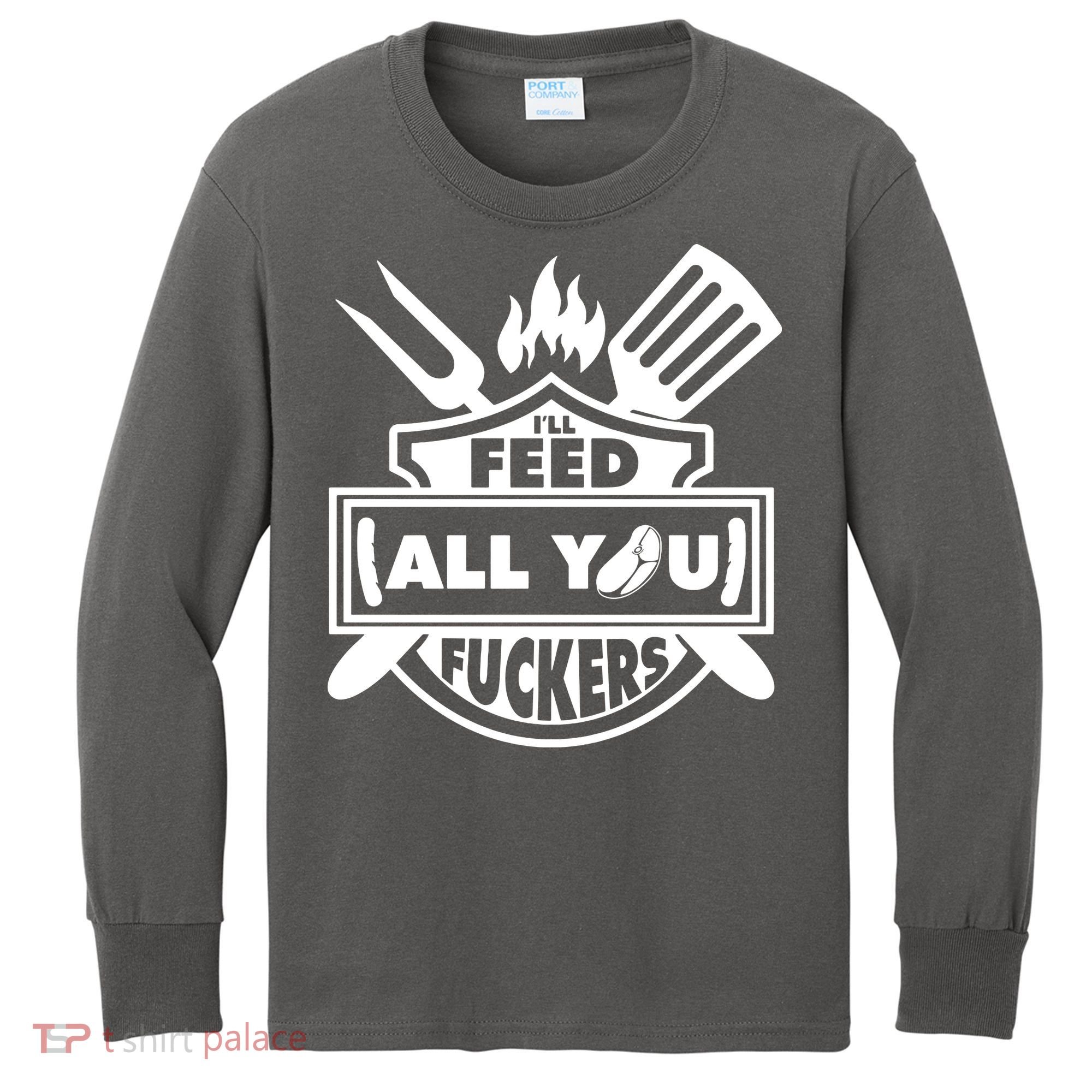 Master Bbq Kids Long Sleeve Shirt