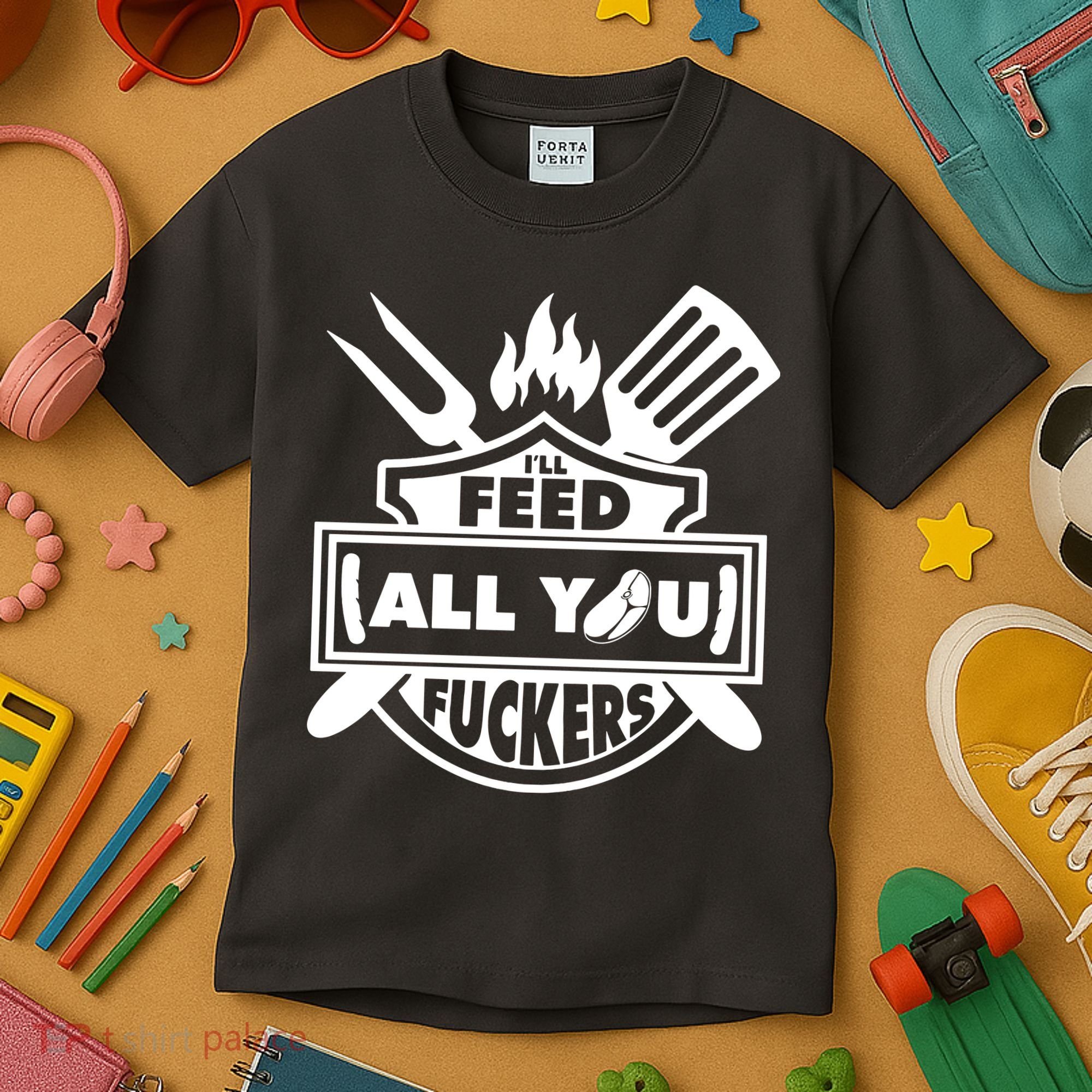 Master Bbq Kids T-Shirt