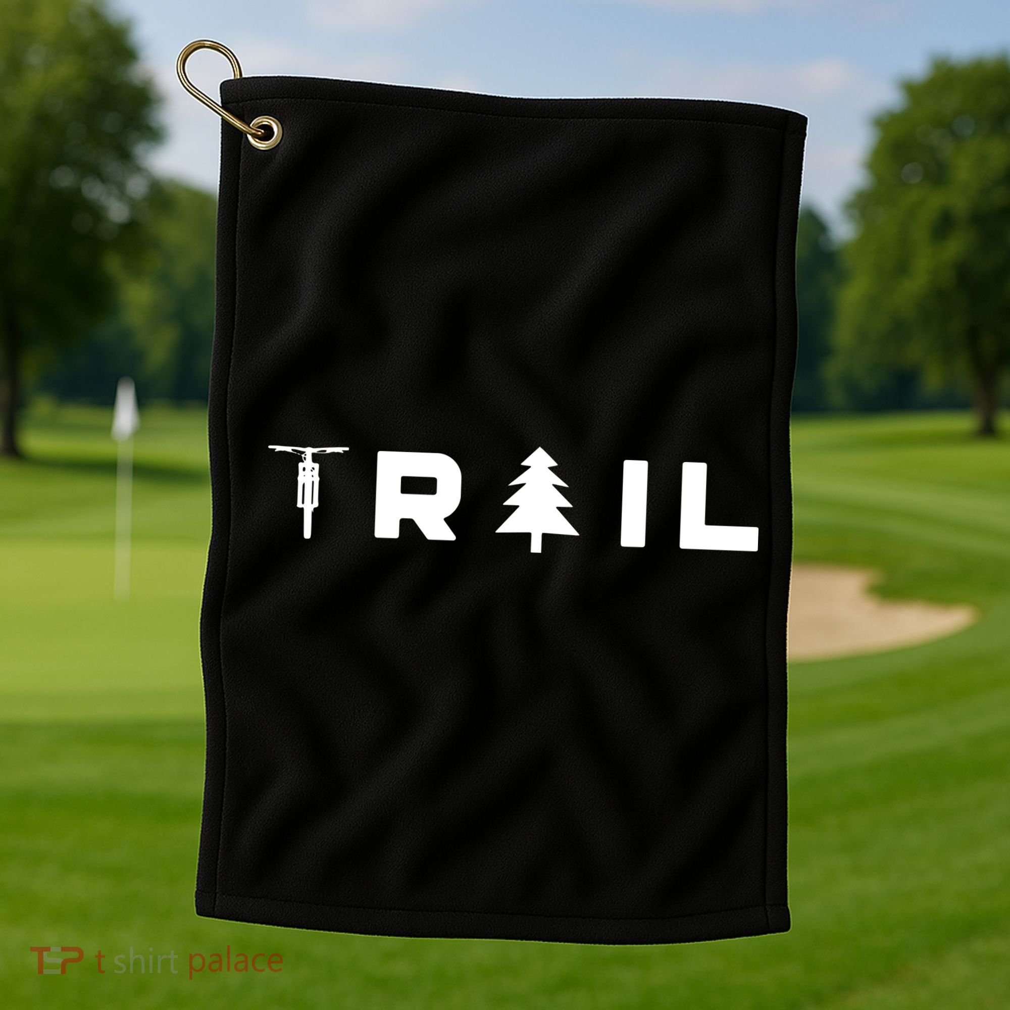 Mountain Bike MTB T TRAIL Mountain Bike Golf Towel