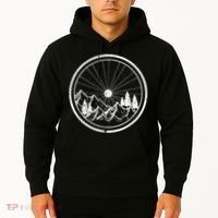 Mountain Bike MTB Cycling Bicycle Biking Gift Hoodie thumb 2