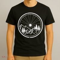 Mountain Bike MTB Cycling Bicycle Biking Gift T-Shirt thumb 3