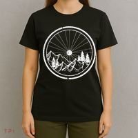 Mountain Bike MTB Cycling Bicycle Biking Gift T-Shirt thumb 4