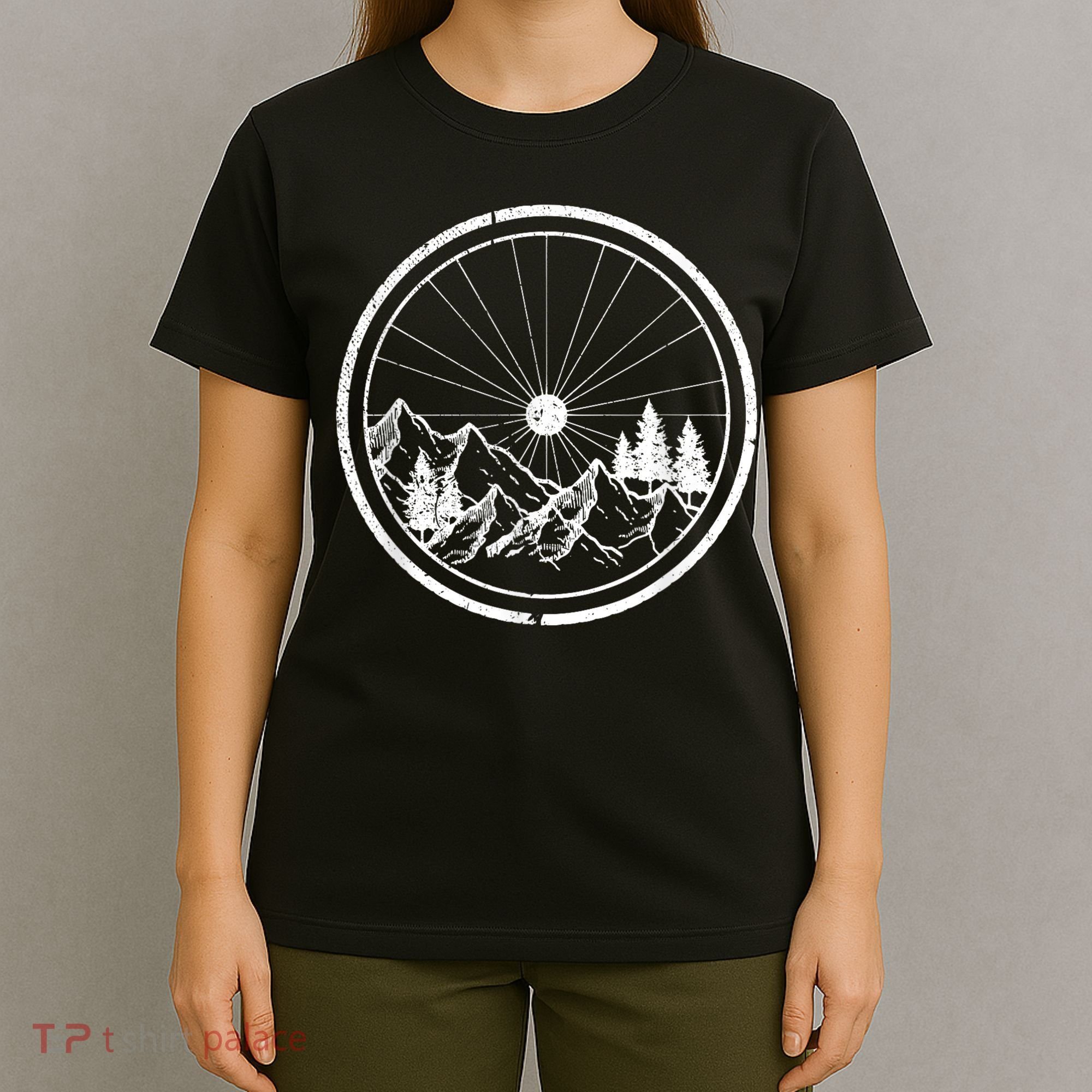 Mountain Bike MTB Cycling Bicycle Biking Gift T-Shirt