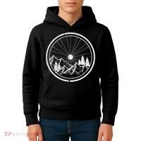 Mountain Bike MTB Cycling Bicycle Biking Gift Kids Hoodie thumb 4