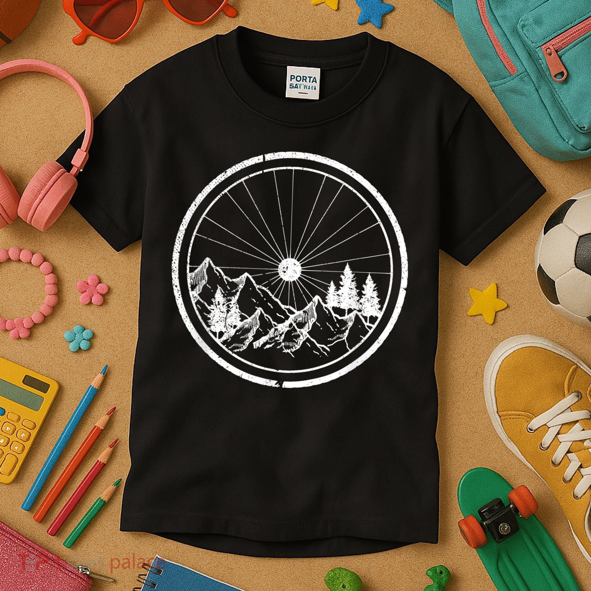 Mountain Bike MTB Cycling Bicycle Biking Gift Kids T-Shirt