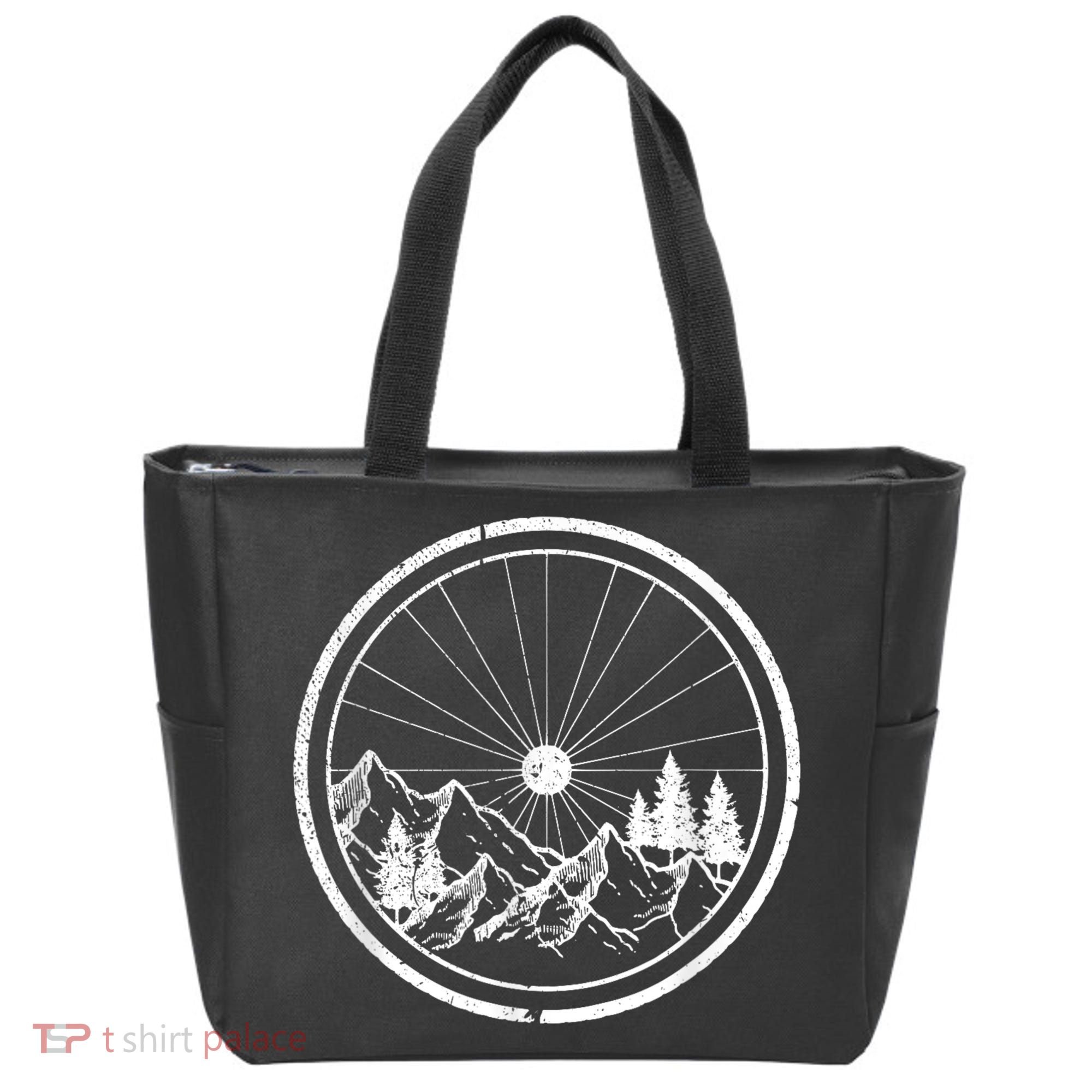 Mountain Bike MTB Cycling Bicycle Biking Gift Tote Bag